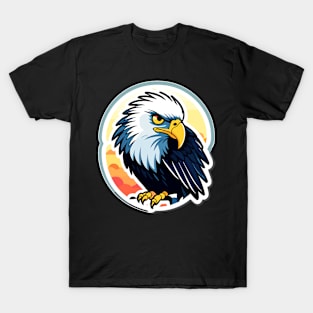 Eagle Bird Illustration T-Shirt